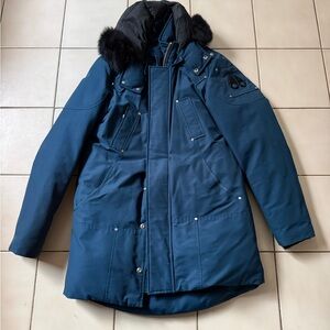 Moose knuckle Men's Blue Winter Jacket